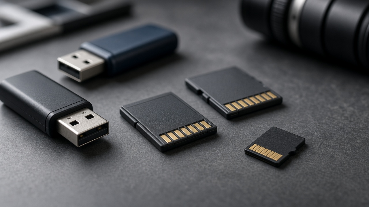 SSD, USB ou carte mémoire illisible